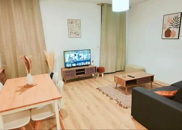 公寓 Casa Pampa 4 Pers Parking Check-in 24sur24 Wifi 克莱蒙费朗