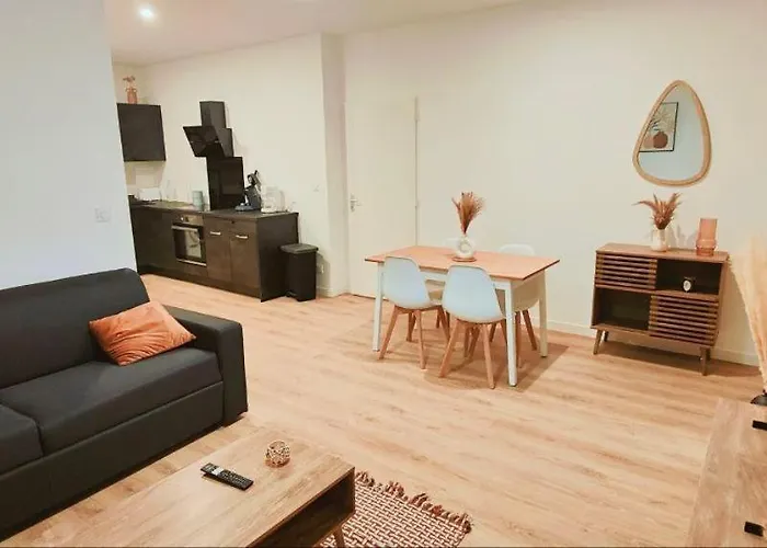 公寓 Casa Pampa 4 Pers Parking Check-in 24sur24 Wifi 克莱蒙费朗